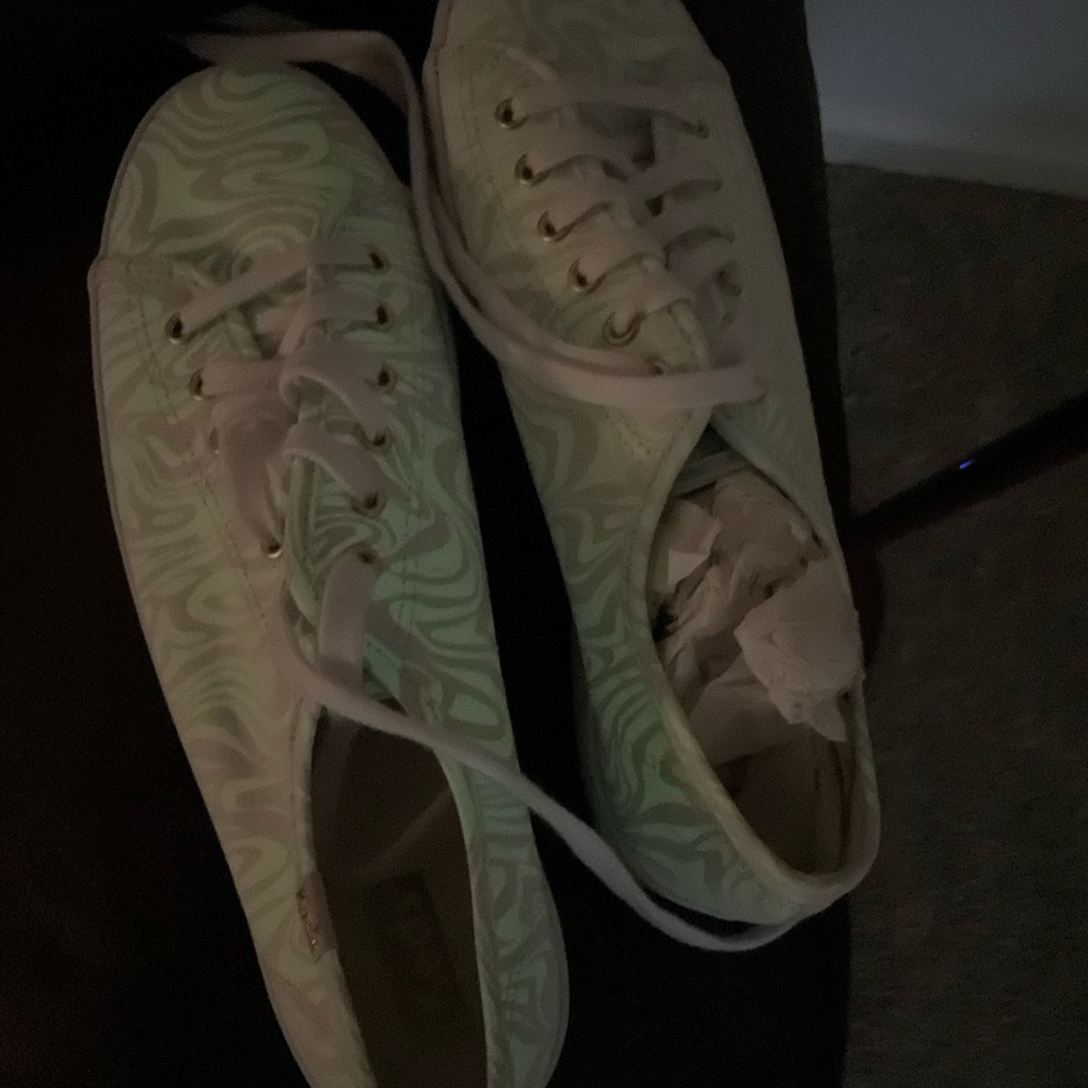 Keds White Glow in the Dark Women's Sneakers